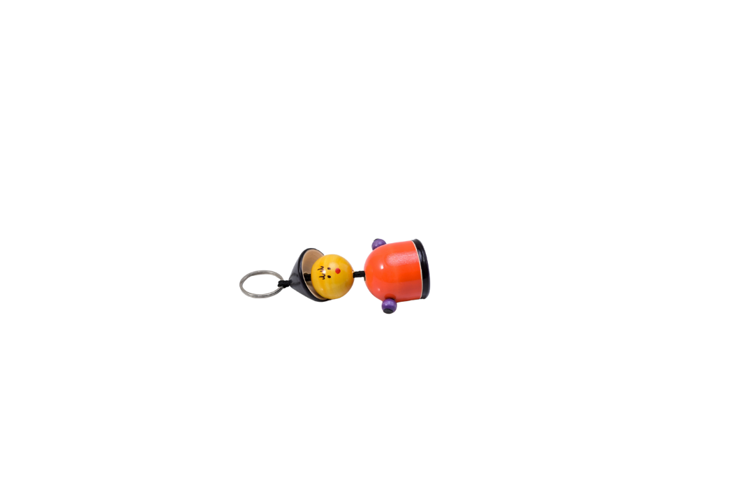 HITHA HANDCRAFTED WOODEN KEYCHAIN-MODERN MINIMAL STYLE