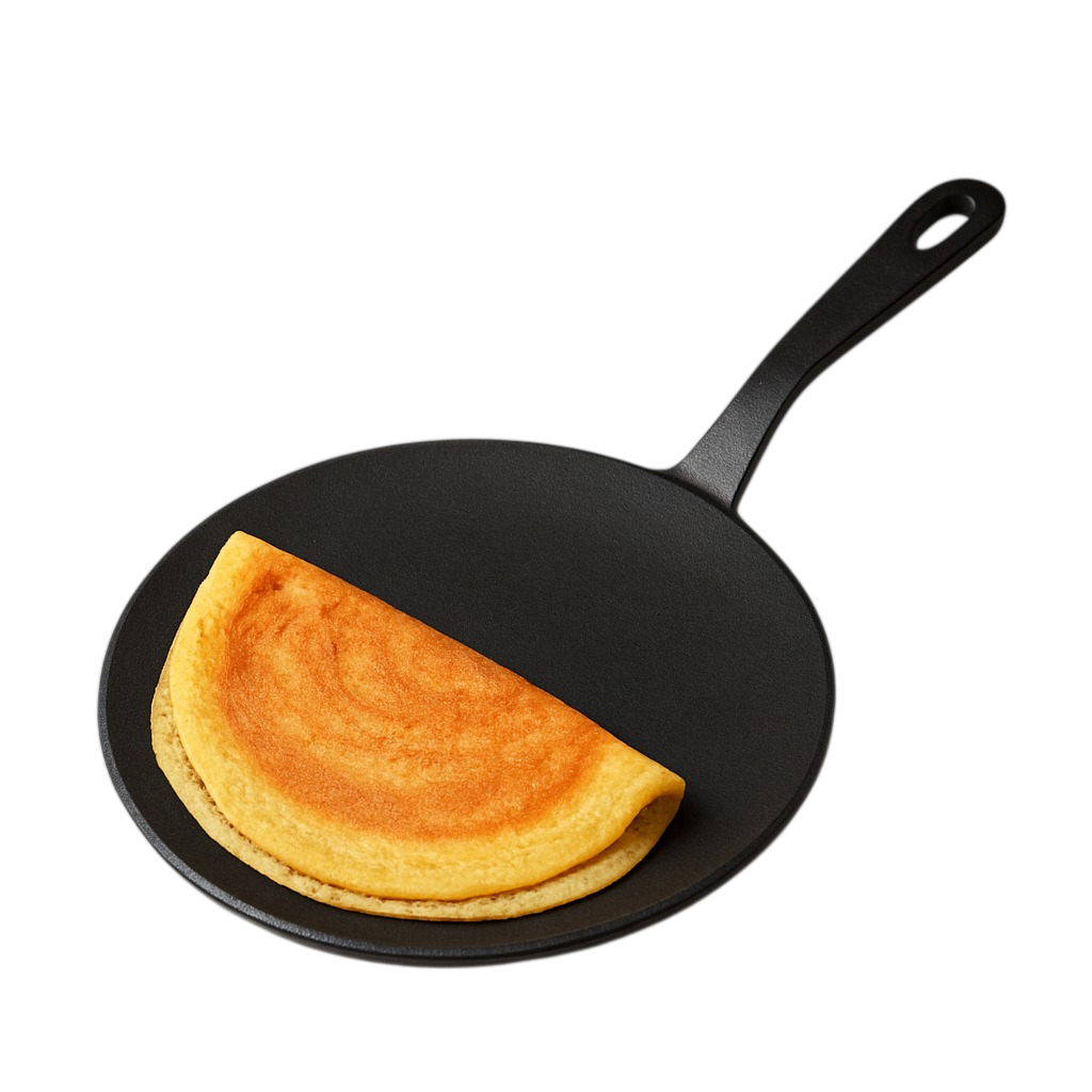 CAST IRON CONCAVE DOSA TAWA - 10"