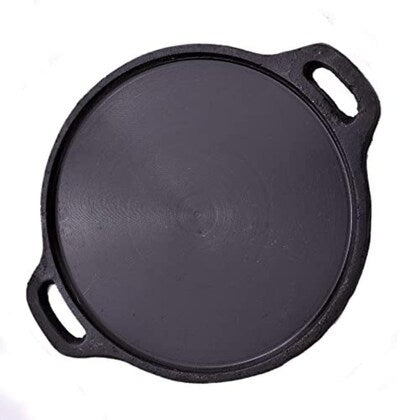 NATURAL CAST IRON TAWA - 12"