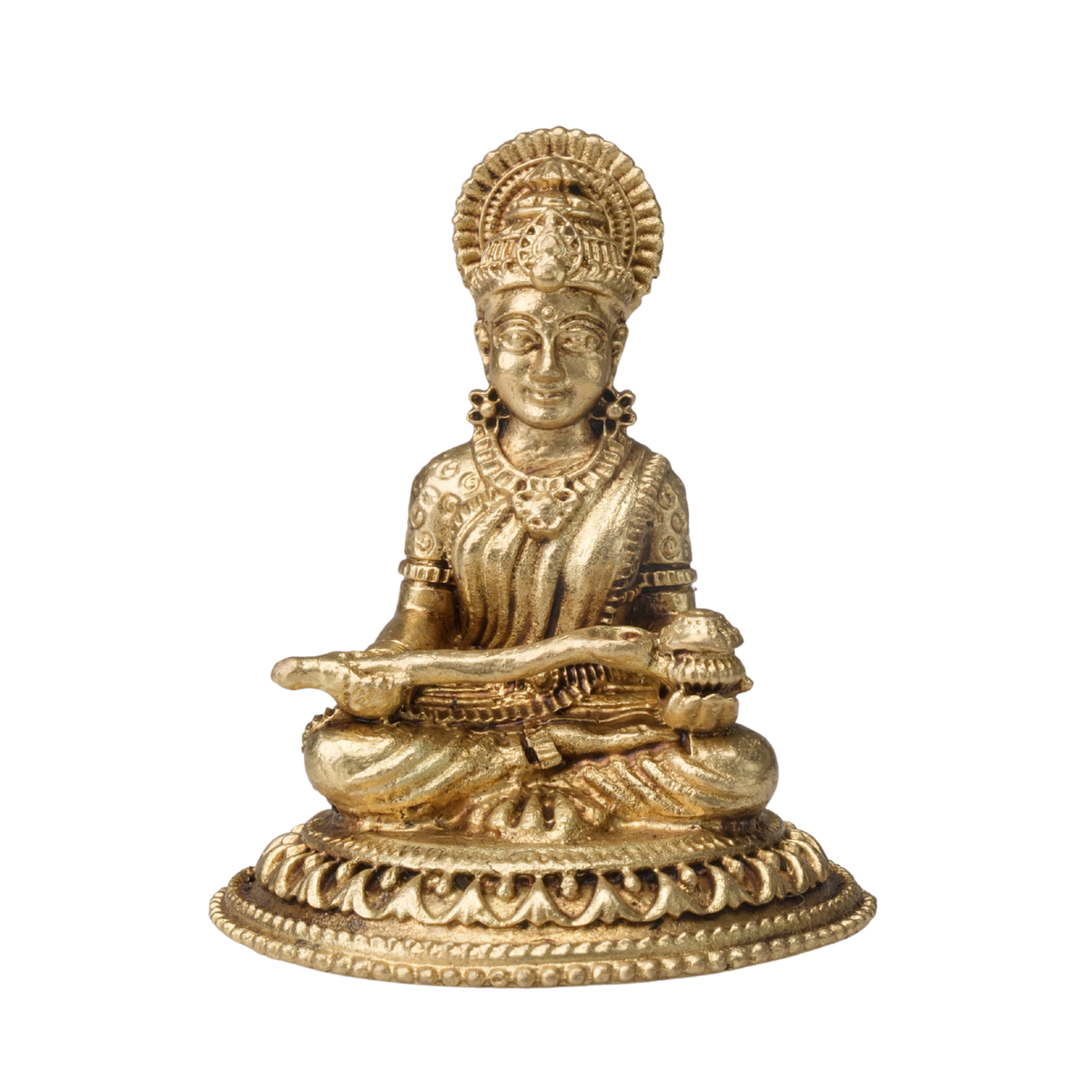 Brass Goddess Annapoorani Idol
