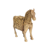 Ornate Brass Horse Figurine