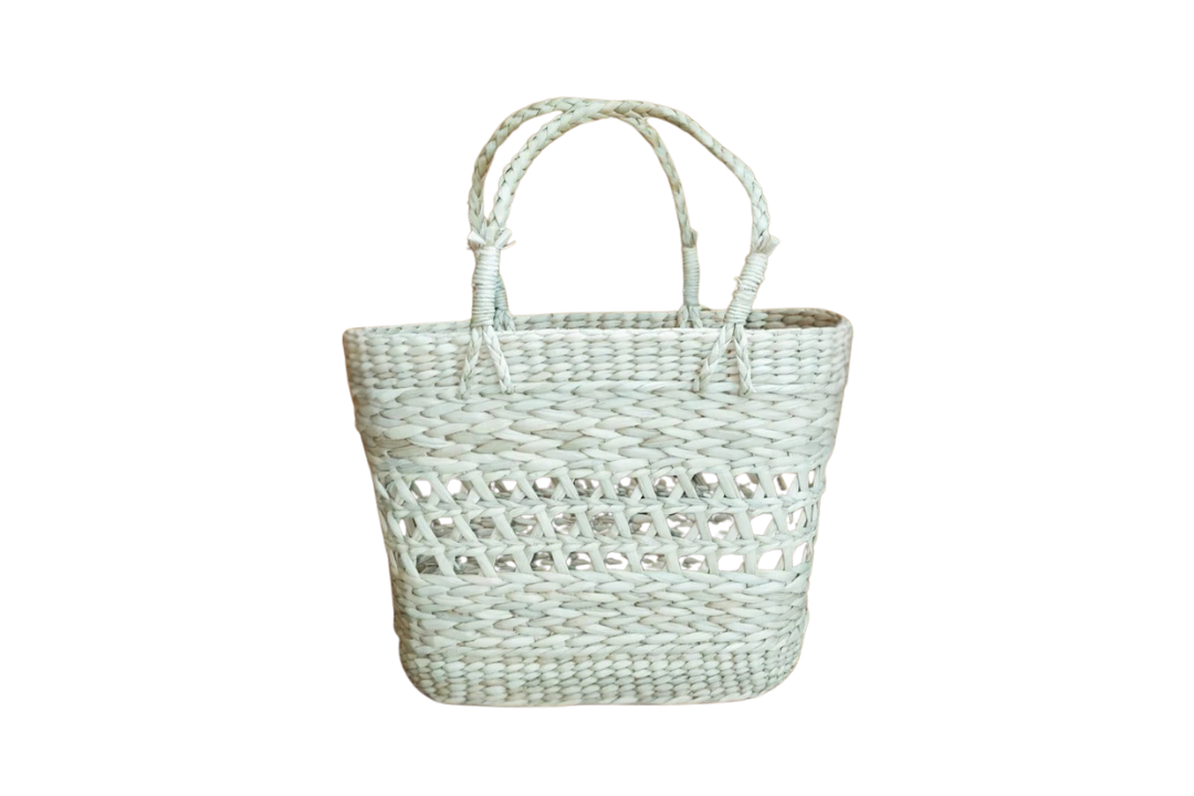 HITHA SEAGRASS HANDWOVEN-OPEN WEAVE BAG