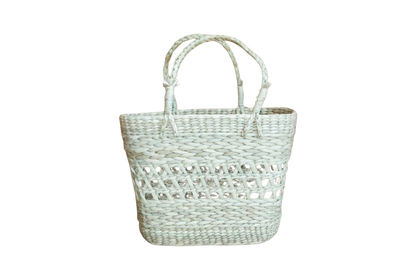 HITHA SEAGRASS HANDWOVEN-OPEN WEAVE BAG