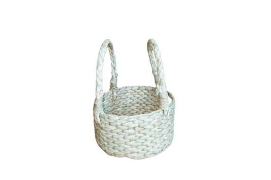 HITHA SEAGRASS HANDWOVEN - ROUND BASKET