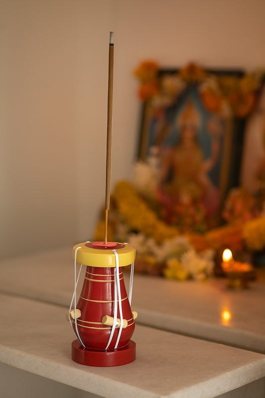 HITHA HANDCRAFTED WOODEN INCENSE STICK HOLDER-WHERE AROMA MEETS ART