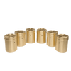 BRASS DHRUVA DEEP DABBA 750 ML-SET OF 6