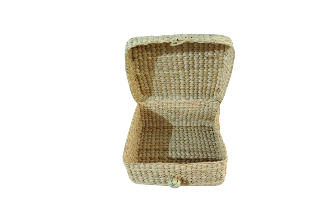 HITHA SEAGRASS HANDWOVEN-BOX WITH LOCK