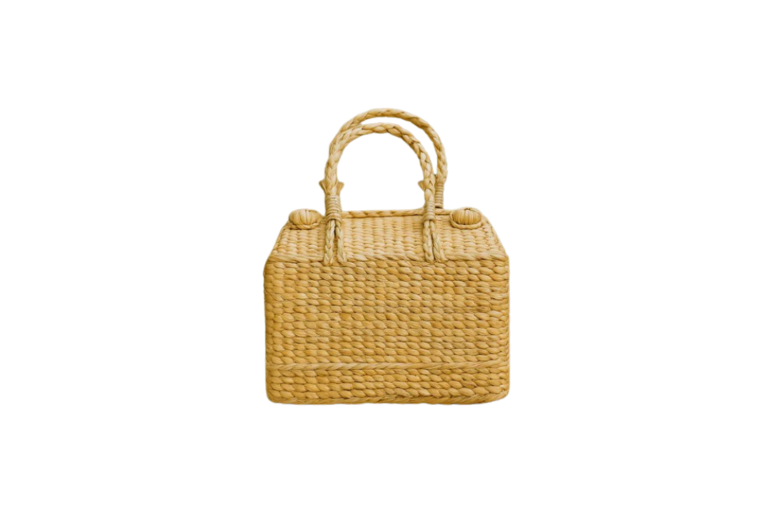 HITHA SEAGRASS HANDWOVEN PICNIC BASKET