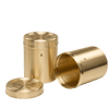 BRASS DHRUVA DEEP DABBA 1250 ML-SET OF 2