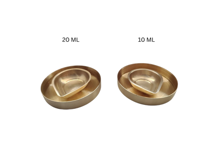 BRASS BHRAMA MUHURTA DIYA SET
