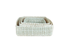 HITHA SEAGRASS HANDWOVEN -RECTANGULAR STORAGE BASKET