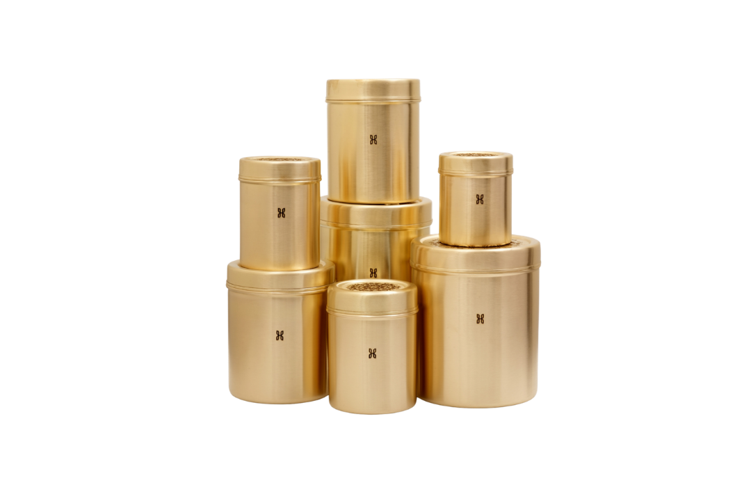 BRASS DHRUVA DEEP DABBA
