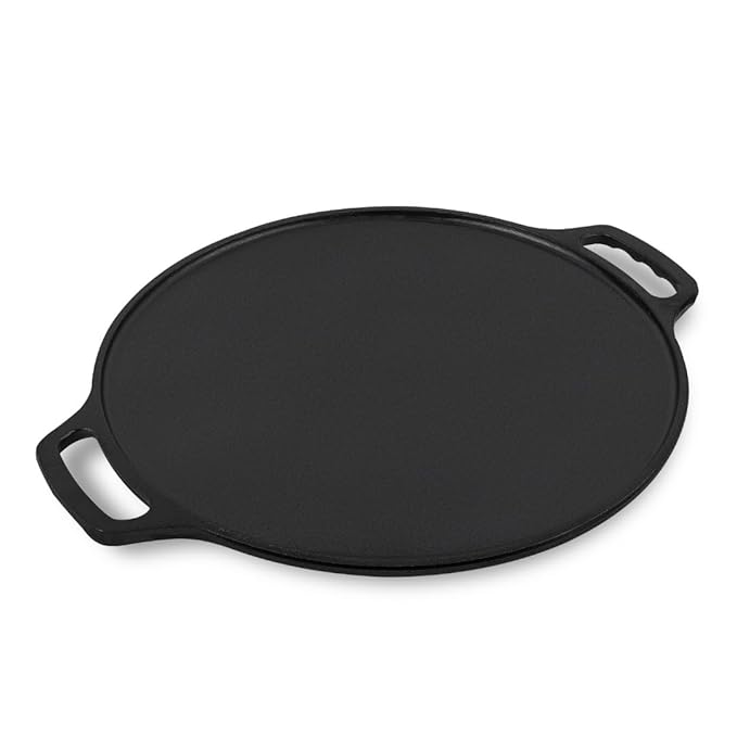 POLISHED CAST IRON TAWA - 12"
