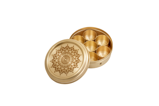 BRASS MASALA DABBA