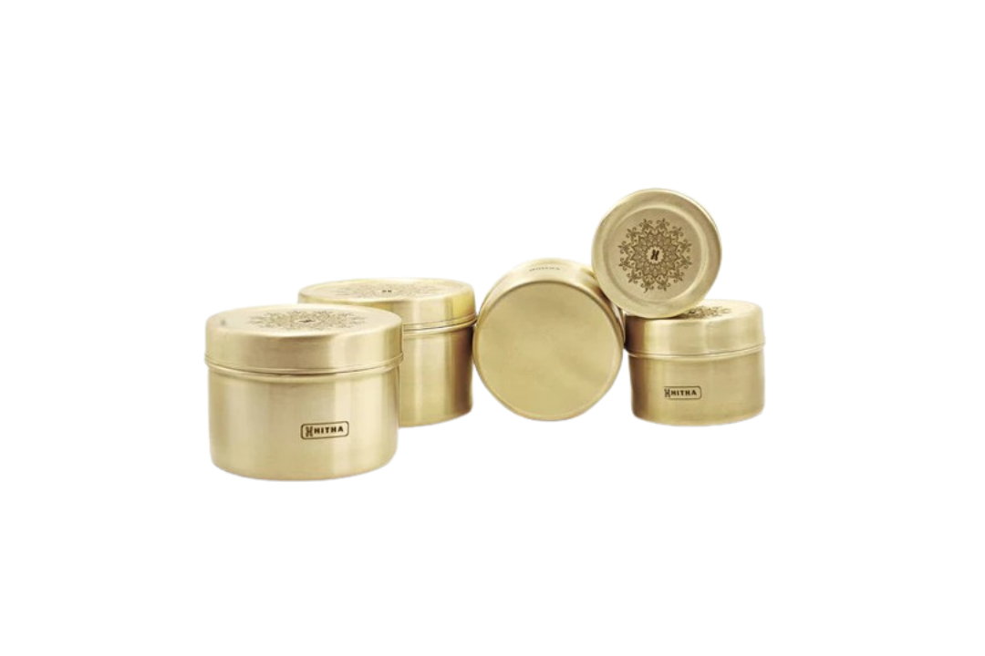 BRASS REYNA THE SNACK DABBA FULL SET