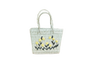 HITHA  SEAGRASS HANDWOVEN-FLORAL BASKET