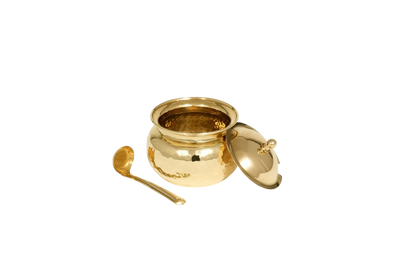 BRASS GHEE POT