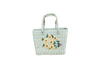HITHA SEAGRASS HANDWOVEN-FLORAL SHOPPING BASKET