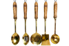 BRASS LADDLE SET