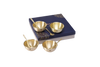 BRASS BHOGINI CUPS AND SPOON GIFT BOX SET OF 4