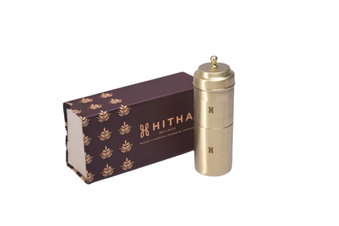 BRASS COFFEE FILTER GIFT SET