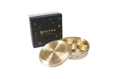 BRASS MASALA DABBA GIFT BOX SET 1