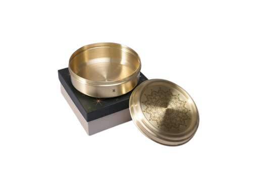 BRASS POORI DABBA GIFT SET