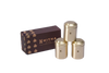 BRASS SAANVI STORAGE GIFT BOX SET OF 3