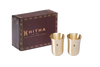 BRASS TARASHA TUMBLER GIFT BOX SET OF 2