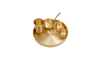 BRASS DINNER SET  - 6 PIECE SET
