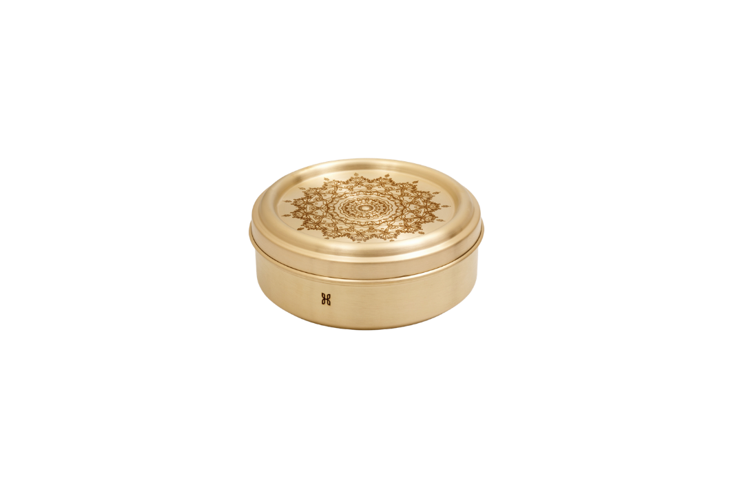 BRASS POORI DABBA