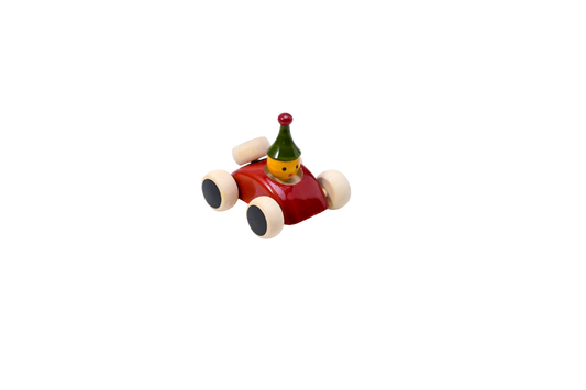 HITHA HAND CRAFTED WOODEN CLOWN CAR