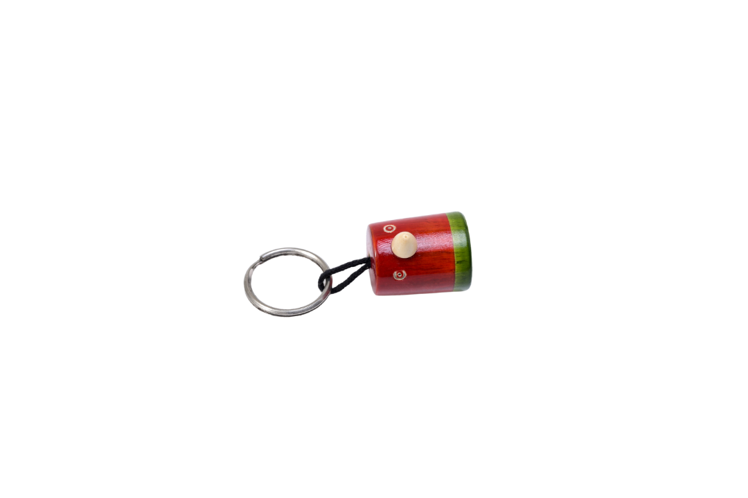 HITHA HANDCRAFTED WOODEN KEYCHAIN-MODERN MINIMAL STYLE