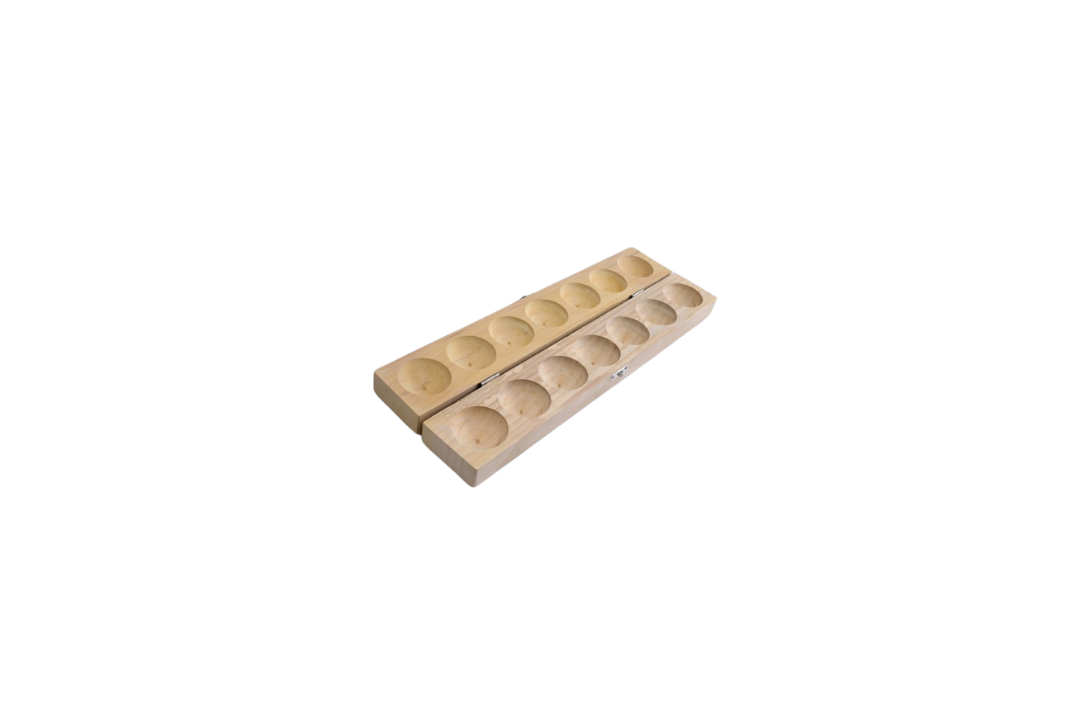 Hitha handcrafted wooden pallanguli - play the tradition + Hitha handcrafted wooden tic tac toe game - play smart play natural