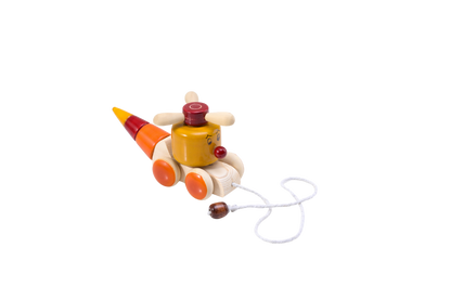 HITHA HANDCRAFTED WOODEN PULL-ALONG TOYS-EVERY STEP HAS A FRIEND