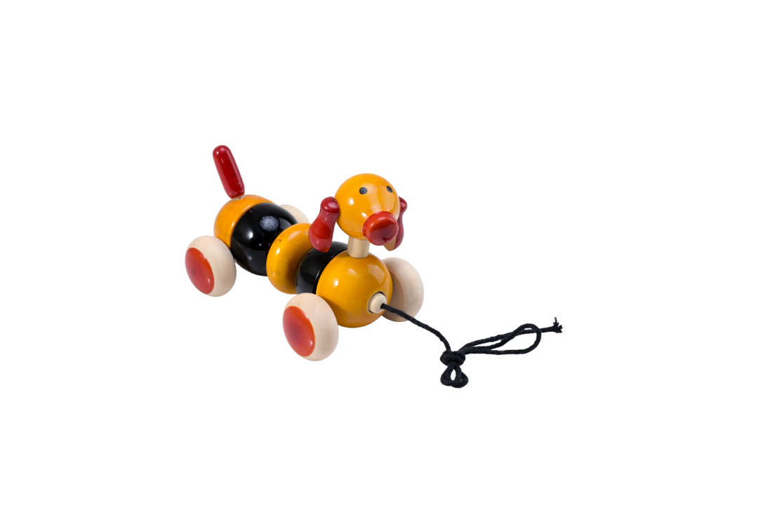 HITHA HANDCRAFTED WOODEN PULL-ALONG TOYS-EVERY STEP HAS A FRIEND