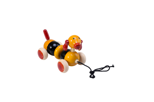HITHA HANDCRAFTED WOODEN PULL-ALONG TOYS-EVERY STEP HAS A FRIEND