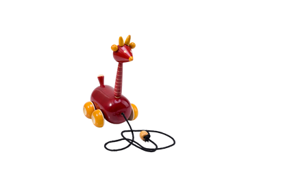 HITHA HANDCRAFTED WOODEN PULL-ALONG TOYS-EVERY STEP HAS A FRIEND