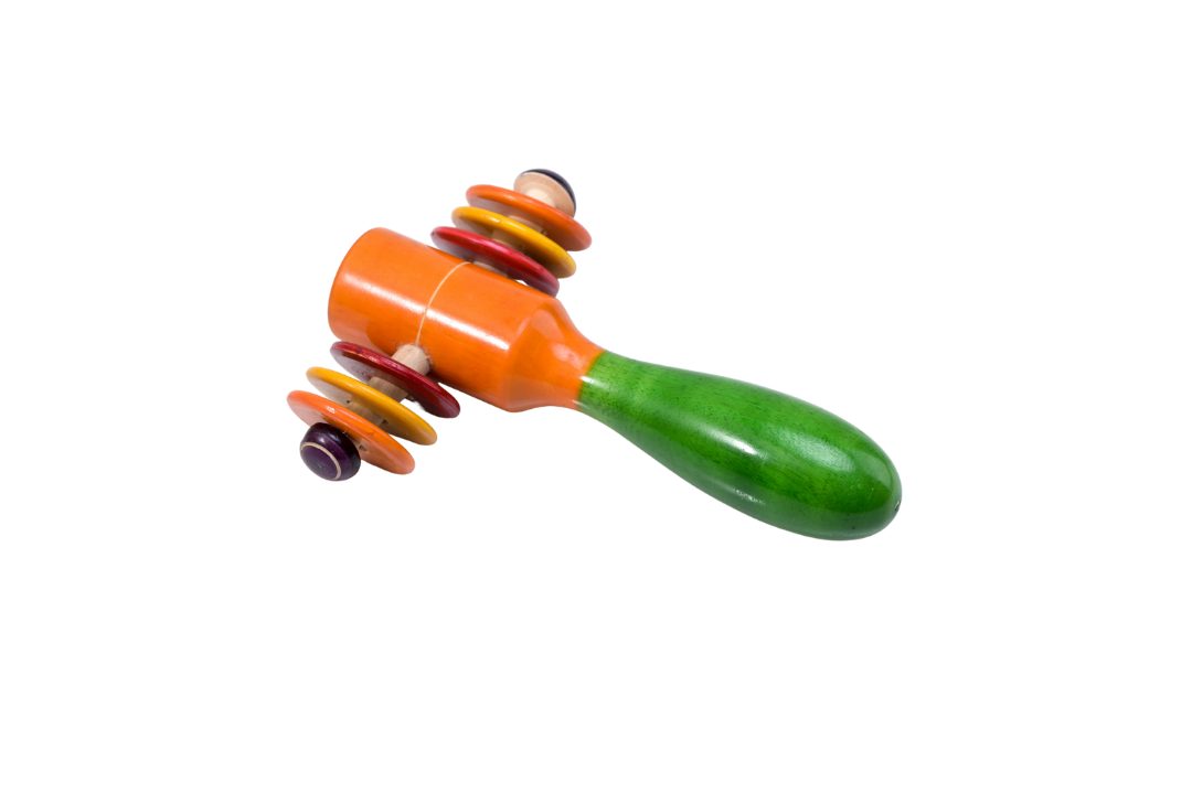 HITHA WOODEN BABY RATTLER-HANDCRAFTED &BABY SAFE
