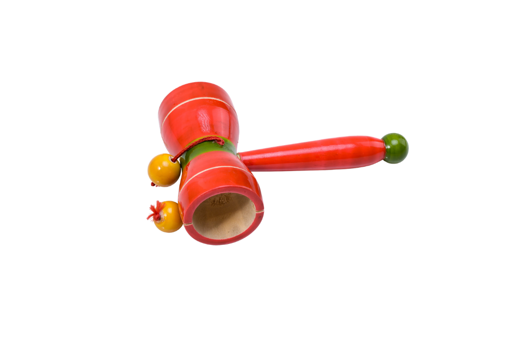 HITHA WOODEN BABY RATTLER-HANDCRAFTED &BABY SAFE