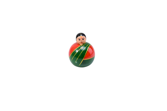 HITHA WOODEN HAND CRAFTED ROLY POLY TOY