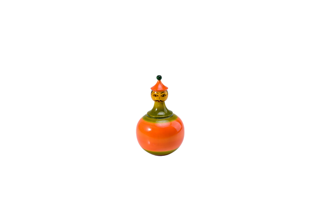 HITHA WOODEN HAND CRAFTED ROLY POLY TOY