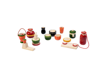 HITHA WOODEN KITCHEN PLAY SET- COOKING UP CREATIVITY, THE NATURAL WAY