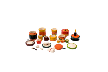 HITHA WOODEN KITCHEN PLAY SET- COOKING UP CREATIVITY, THE NATURAL WAY