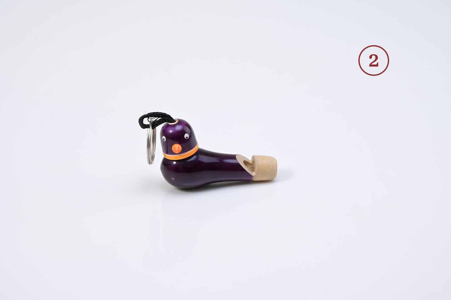 HITHA HANDCRAFTED WOODEN KEYCHAIN-MODERN MINIMAL STYLE