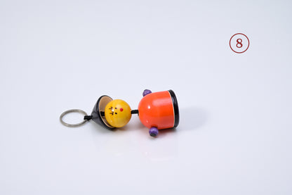 HITHA HANDCRAFTED WOODEN KEYCHAIN-MODERN MINIMAL STYLE