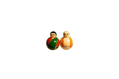 HITHA WOODEN HAND CRAFTED ROLY POLY TOY