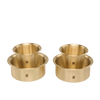 BRASS DABARA TUMBLER-Big Dabara - 160 ml Tumbler-SET OF 2
