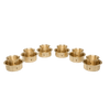 BRASS DABARA TUMBLER -Small Dabara - 130 ml Tumbler -SET OF 6