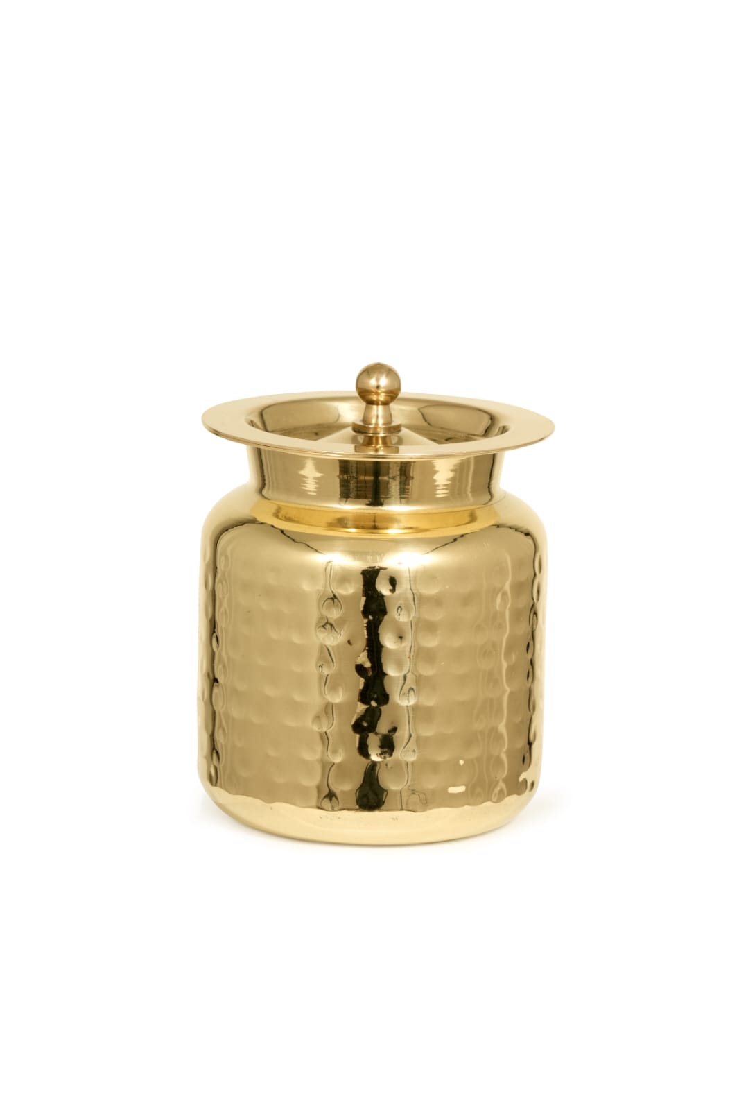 BRASS OIL JAR